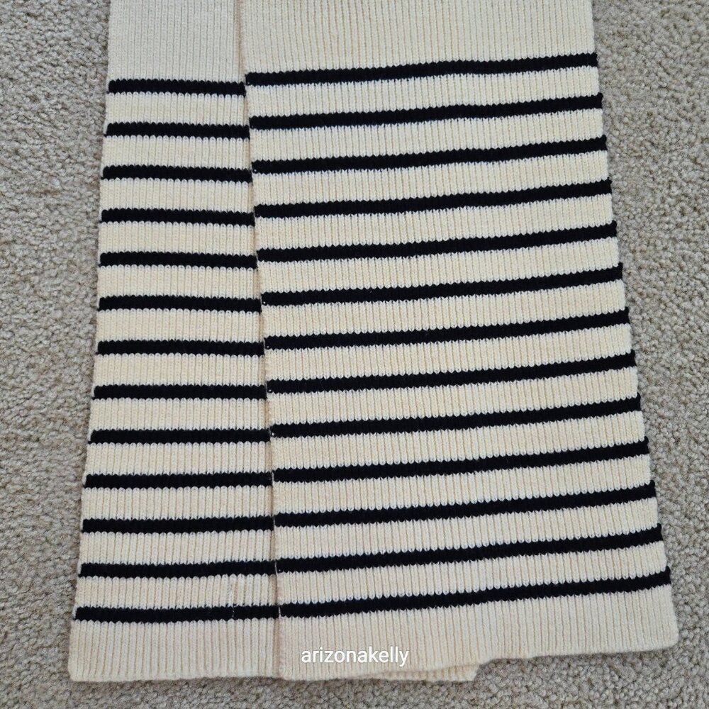 NWOT Mackie Wool Scarf Ribbed Striped Scotland - Picture 2 of 9